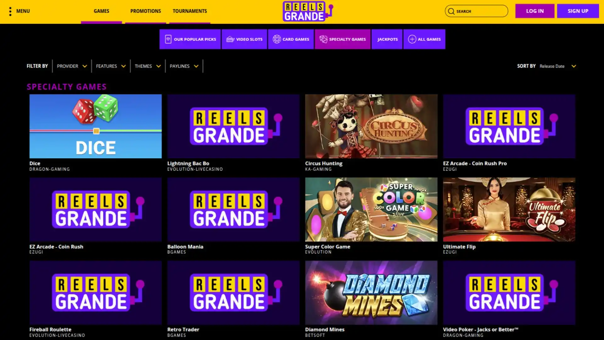 Reels Grande Casino casino review section 4
